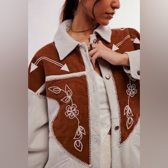 NWT Free People X Tricia Fix Cowgirl Cardi - Picture 3 of 5
